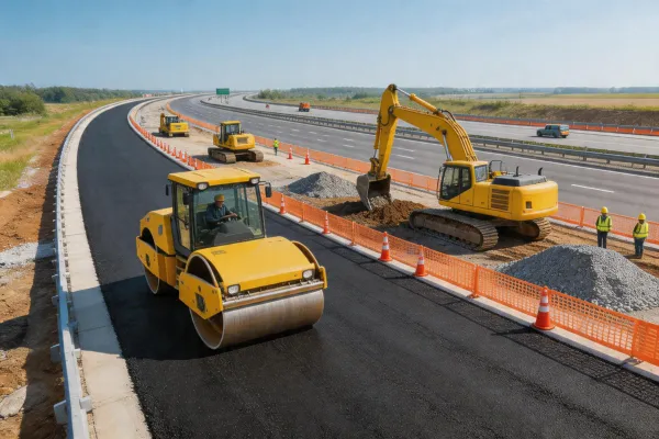 Road construction