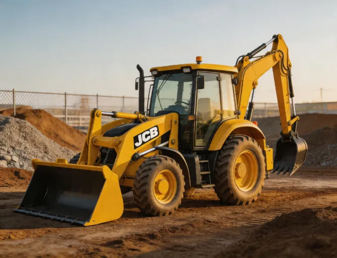 JCB backhoe loader